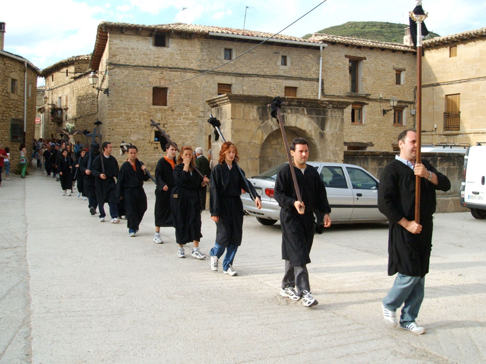 Llegada de la Procesión a Lerga